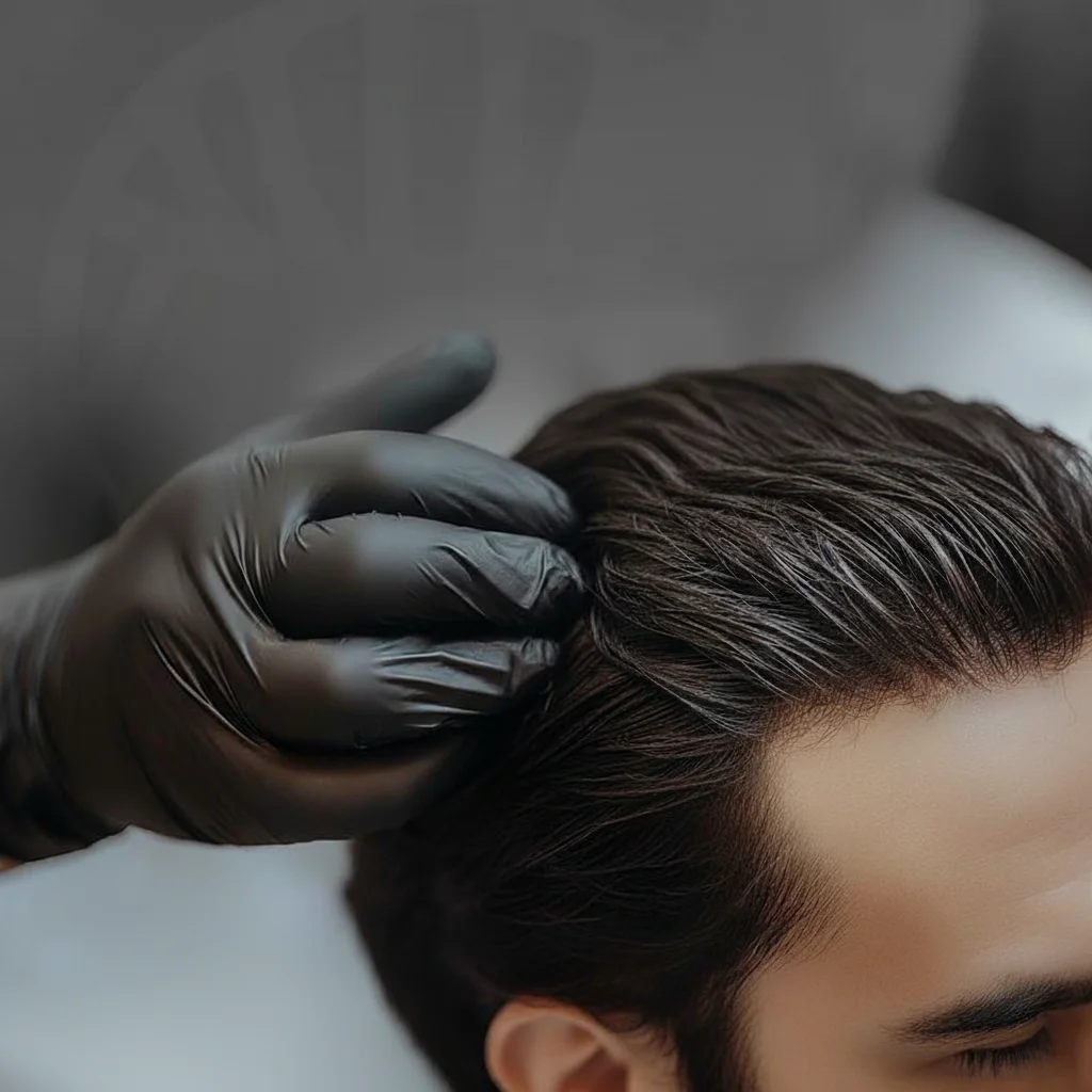 Stem cell hair examination