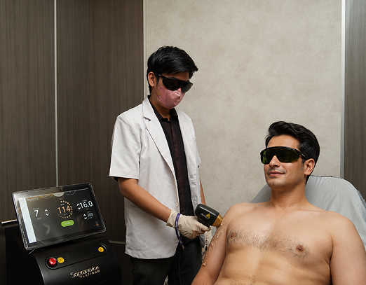 Laser hair removal - Soprano ICE Platinum