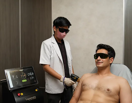 Laser hair removal — Soprano ICE Platinum